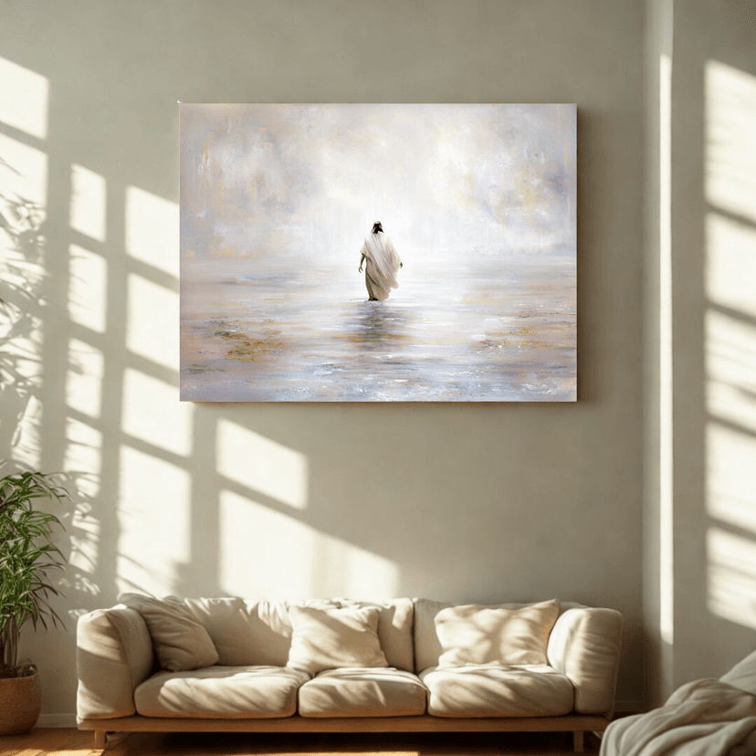 Walking on Water - Canvas Print Horizontal