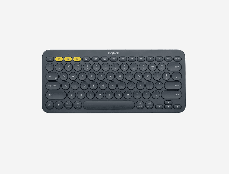 LOGITECH - K380 MULTI-DEVICE BLUETOOTH KEYBOARD (Dark Grey)